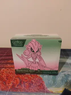 Paradox Rift Pokemon Center Elite Trainer Box ETB Iron Valiant New And Sealed - Image 1