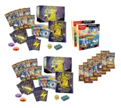 Pokemon TCG SV9 Surging Sparks Sealed ETB & Booster Bundle Costco Lot - 2X - Image 2
