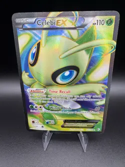 Celebi EX 141/149 Full Art Ultra Rare Pokemon Boundaries Crossed 2012 - Image 1
