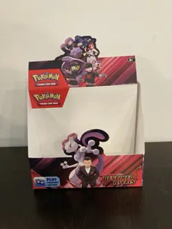 Pokemon TCG Destined Rivals Booster Box Display - Empty - Image 1