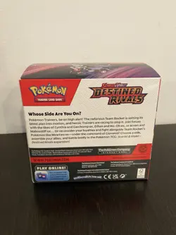 Pokemon TCG Destined Rivals Booster Box Display - Empty - Image 4