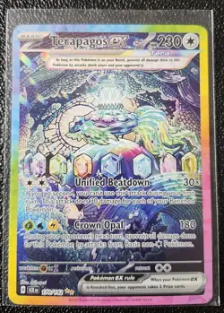 Terapagos ex 170/142 Sv07: Pokemon Stellar Crown Holo - Image 1