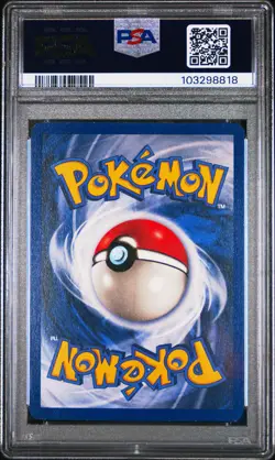 1999 POKEMON BASE SET 1ST EDITION #8 MACHAMP-HOLO PSA 8 - Image 2