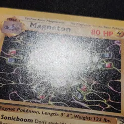 Magneton 26/62 Fossil 1st Edition Rare Pokemon Non Holo, Excellent condition! - Image 2