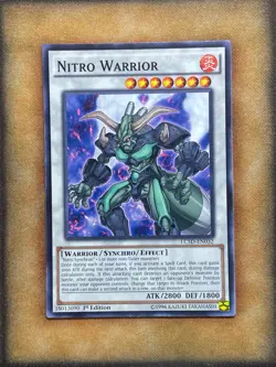 Yugioh Nitro Warrior LC5D-EN032 Common 1st Ed NM - Image 1