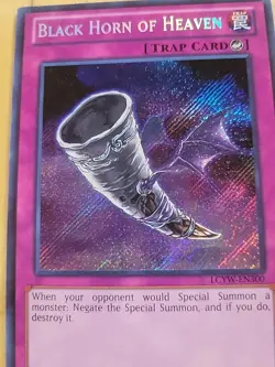 Black Horn of Heaven LCYW-EN300 Yu-Gi-Oh Legendary Collection 3: Yugi's World - Image 1