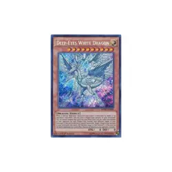 Deep-Eyes White Dragon Yu-Gi-Oh! MVP1-ENS05 1st Secret Rare - Image 1