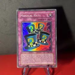Yugioh Magical Hats PSV-033 Super Rare OG Print NM - Image 1