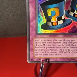 Yugioh Magical Hats PSV-033 Super Rare OG Print NM - Image 3