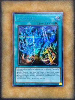 Yugioh Runick Tip MP23-EN241 Secret Rare 1st Ed NM - Image 1