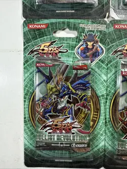 YuGiOh TCG Duelist Revolution Blister Booster Pack - 1st Edition Factory Sealed - Image 2
