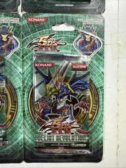 YuGiOh TCG Duelist Revolution Blister Booster Pack - 1st Edition Factory Sealed - Image 3