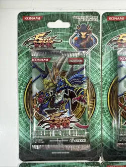 YuGiOh TCG Duelist Revolution Blister Booster Pack - 1st Edition Factory Sealed - Image 4
