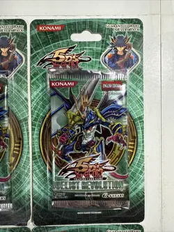 YuGiOh TCG Duelist Revolution Blister Booster Pack - 1st Edition Factory Sealed - Image 5