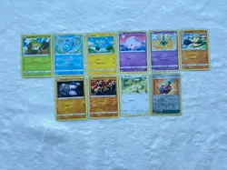 Fusion Strike 10 Card Lot Pokemon TCG - Image 1