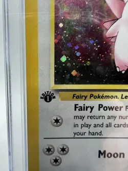 Pokemon TCG Erika's Clefable Gym Heroes Holo Card 3/132 1st Edition Holo Rare - Image 5