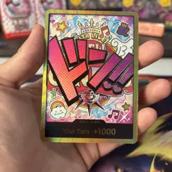 One Piece DON Card Uta Gold Frame The Best PRB-01 English - Image 1