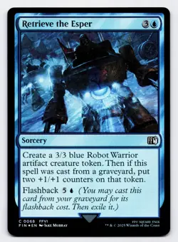 Retrieve the Esper [0068] FIN Common Foil [MTG Card English] - Image 1