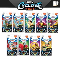 BOBOIBOY GALAXY ORIGINAL MONSTA TRADING CARD GAMES CYCLONE FURY PEK COLLECTIONS - Image 2