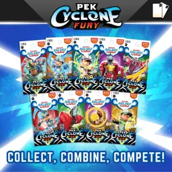 BOBOIBOY GALAXY ORIGINAL MONSTA TRADING CARD GAMES CYCLONE FURY PEK COLLECTIONS - Image 3