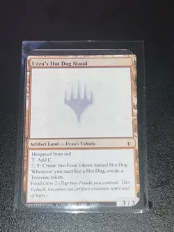 Magic MTG Urza's Hot Dog Stand MagicCon Chicago 2025 Playtest Card - Image 1