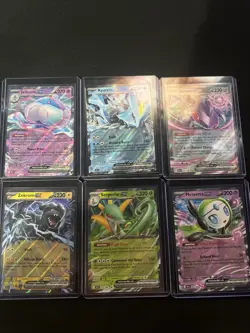 Pokemon EX Card Lot with Zekrom, Kyurem, Meloetta & More NM - Image 1