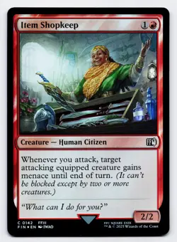 Item Shopkeep [0142] FIN Common Foil [MTG Card English] - Image 1