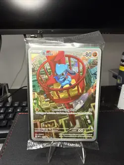 Riolu Mega Evolution ETB Pokemon Card Promo 010 Sealed - Image 1