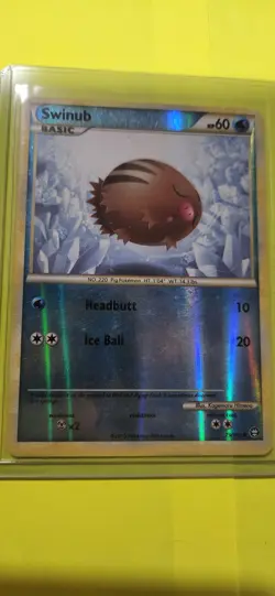 Swinub 79/102 Reverse Holo Common Triumphant Pokemon Card - Image 1