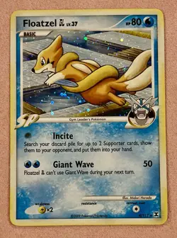 Floatzel GL | 4/111 | Rising Rivals | Holo | 2009 |Pokemon Card TCG | LP - Image 1