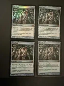 FOIL Mox Opal Scars of Mirrodin Playset (4x) LP Excellent Condition (2010) MTG - Image 1