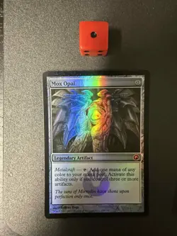 FOIL Mox Opal Scars of Mirrodin Playset (4x) LP Excellent Condition (2010) MTG - Image 5