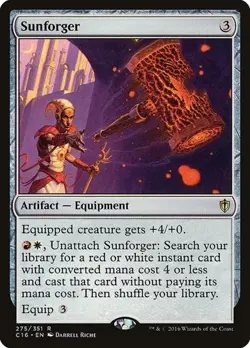 Sunforger Commander 2016 LP MTG - Image 1