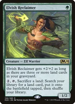 Elvish Reclaimer Core Set 2020 NM MTG - Image 1