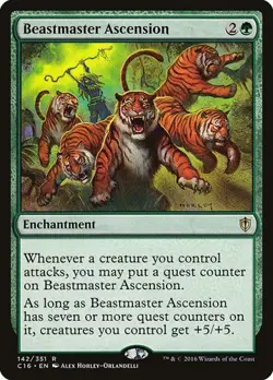Beastmaster Ascension Commander 2016 LP MTG - Image 1