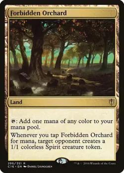 Forbidden Orchard Commander 2016 NM MTG - Image 1