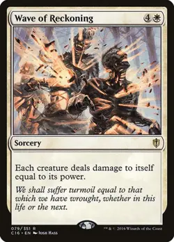 Wave of Reckoning Commander 2016 MP MTG - Image 1