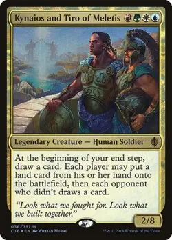 Kynaios and Tiro of Meletis - Foil Commander 2016 LP MTG - Image 1