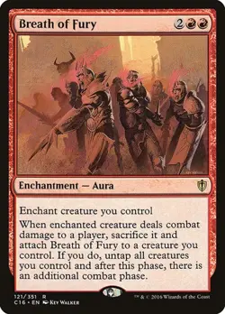 Breath of Fury Commander 2016 LP MTG - Image 1