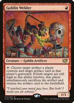 Goblin Welder Commander 2014 LP MTG - Image 1