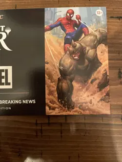 MTG Secret Lair x Marvel's Spider-Man: Daily Bugle Breaking News Rainbow Foil - Image 3
