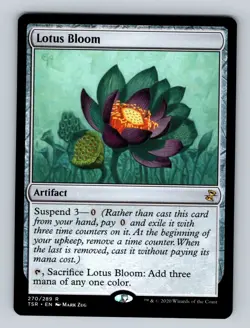 Mint/Near-Mint, English - 1 x MTG Lotus Bloom Time Spiral Remastered - Image 1