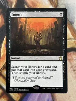 Entomb 087/249 (Regular) MTG Eternal Masters EMA English - NM/Mint 🪦 - Image 1