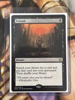 Entomb 087/249 (Regular) MTG Eternal Masters EMA English - NM/Mint 🪦 - Image 3
