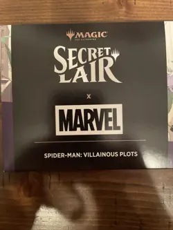 MTG Secret Lair x Marvel's Spider-Man: Villainous Plots - Non Foil - Sealed - Image 2