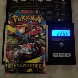 (VERY HEAVY) 22.65g Pokemon TCG Mega Evolution Booster Pack (SEALED)✅ - Image 1