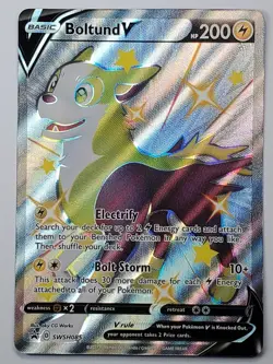 Boltund V SWSH085 Holo SWSH: Sword & Shield Promo NM English Pokemon - Image 1