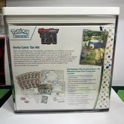 151 Pokemon Center ETB Elite Trainer Box Scarlet & Violet Pokemon TCG SEALED/NEW - Image 2