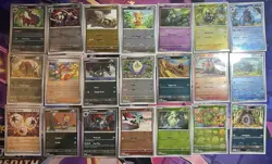 Pokemon TCG Lot of 21 Pokeball Holo Cards WHT and BLK NM - Image 1