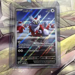 2025 Pokemon Mega Evolution Delibird 152/132 Illustration Rare Holo - Image 1